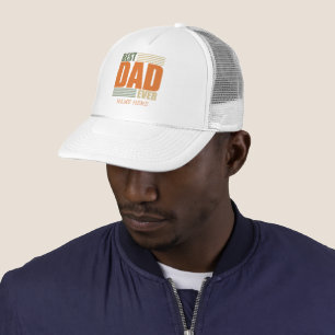 fathers day best dad personalised gift ideas  trucker hat