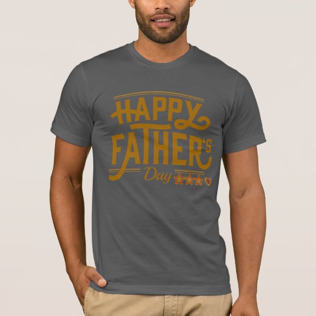 Father's Day Best Dad T-Shirt (Front)