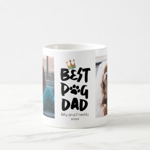 Father's Day Best Dog Dad Photo Coffee Mug