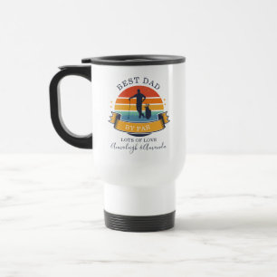 Fathers Day Best Golfer Dad By Par Novelty Travel Mug