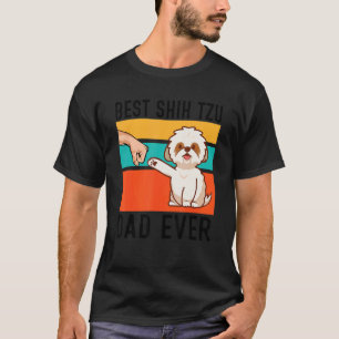 Father's Day Best Shih Tzu Dad Ever Shih Tzu Mens T-Shirt