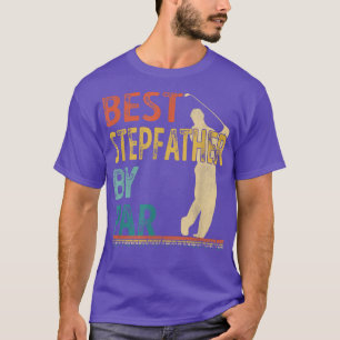 Father's Day Best Stepfather By Par Golfer Daddy G T-Shirt