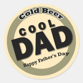 Father's Day Beverage or Beer Bottle Label