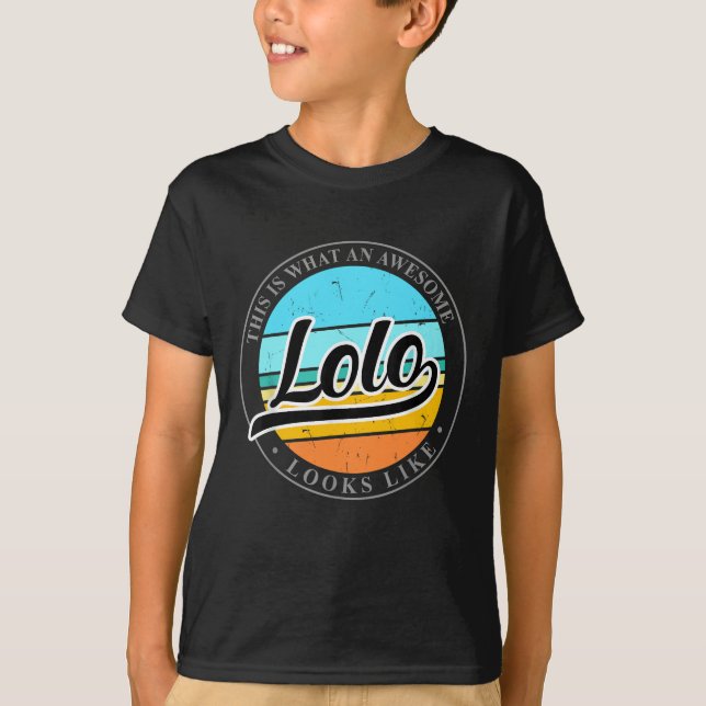 Father's Day Birthday gift for Lolo Filipino Pinoy T-Shirt (Front)