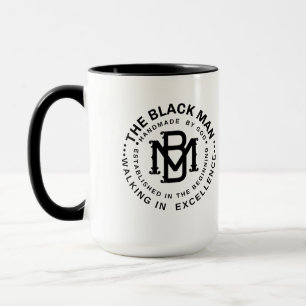 Fathers Day Black Dad Power Quote Gift Mug