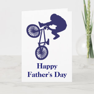Father's Day BMX Bike Rider Card
