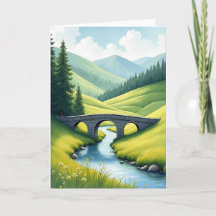 Fathers Day Bridge Vista Card
