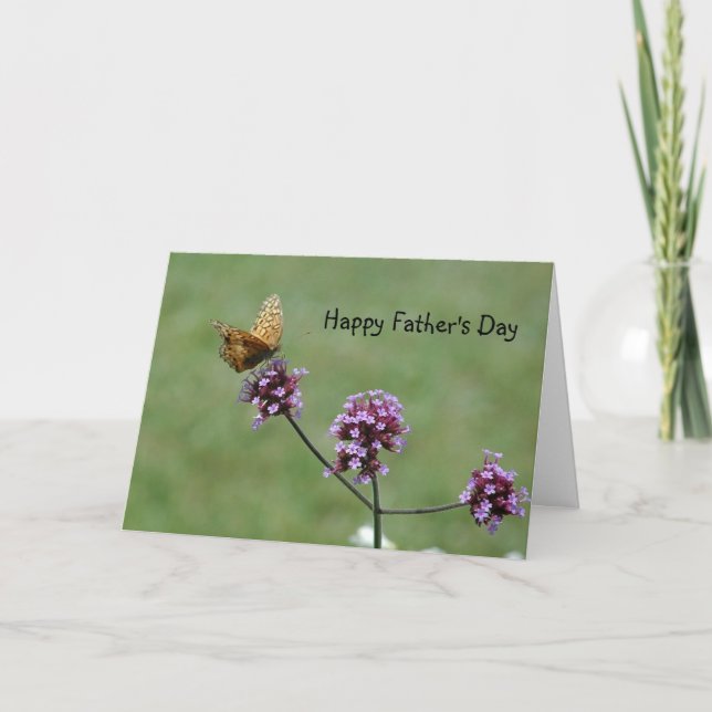 Father's Day Butterfly Card (Front)