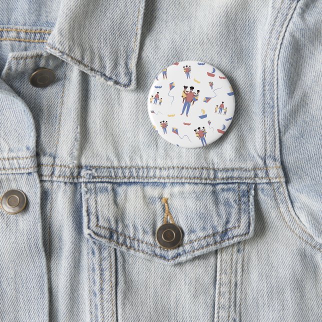 Father's Day Button (In Situ)