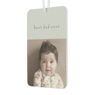 Father's Day Car Decorations 2 Photos Custom Name Air Freshener