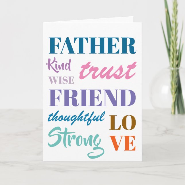 Father's Day Card (Front)