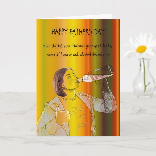 Fathers Day Card (Small Plant)