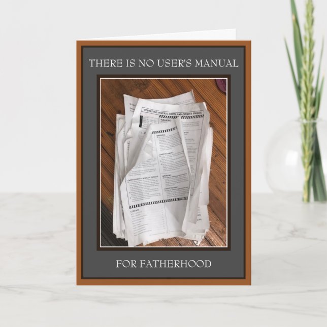 Father's Day card (Front)