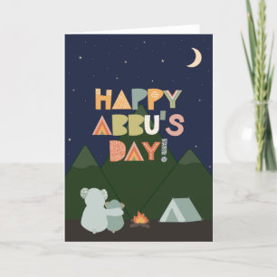 Father's Day Card for Abbu