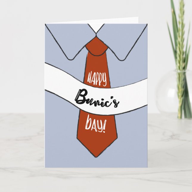 Father's Day Card for Bunic (Front)