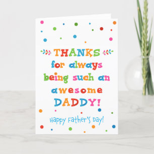 Father's Day Card for Daddy