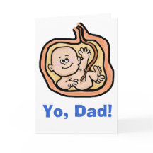 Father's Day Card for Expectant Dads  - Customise