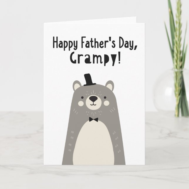 Father's Day Card for Grampy (Front)
