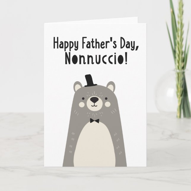 Father's Day Card for Nonnuccio (Front)