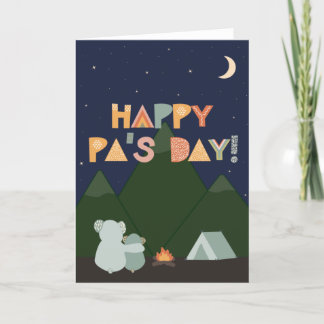 Father's Day Card for Pa