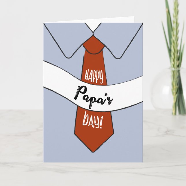 Father's Day Card for Papa (Front)
