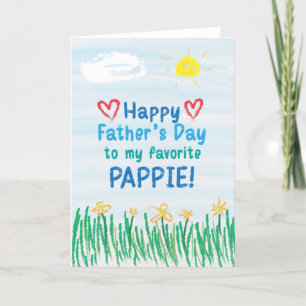 Father's Day Card for Pappie