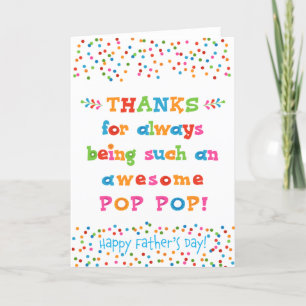 Father's Day Card for Pop Pop