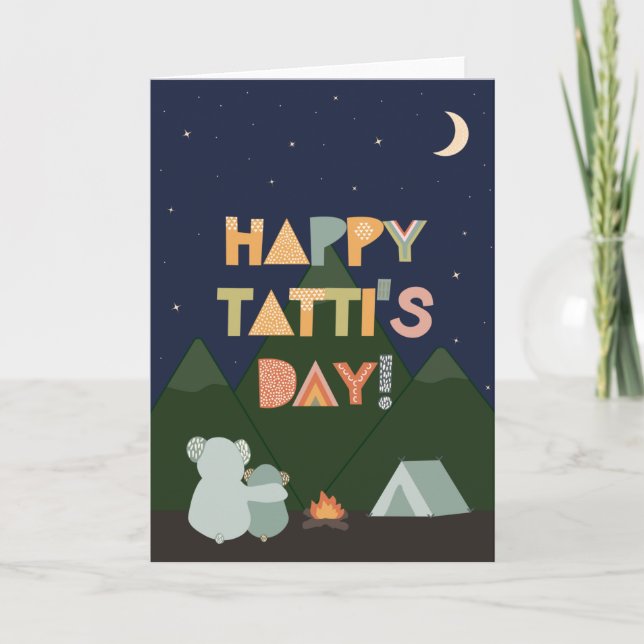Father's Day Card for Tatti (Front)