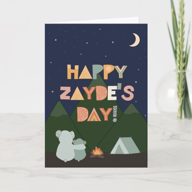 Father's Day Card for Zayde (Front)