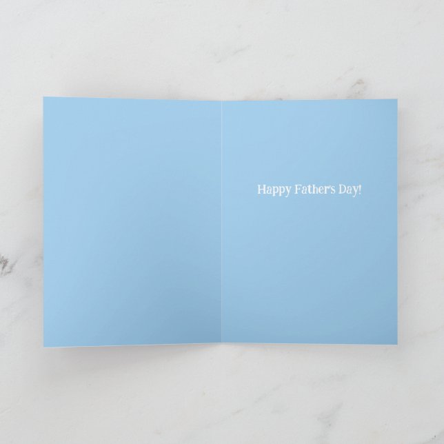 Father's Day Card from the Dog Schnauzer (Inside)