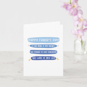 Father's Day Card from Wife