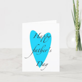 Father's Day Card, Happy Father's Day Thank You Card