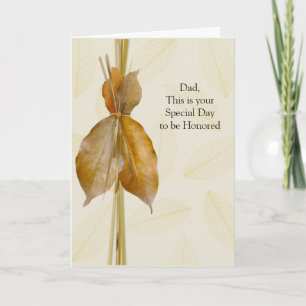 Father's Day Card - Honour him!