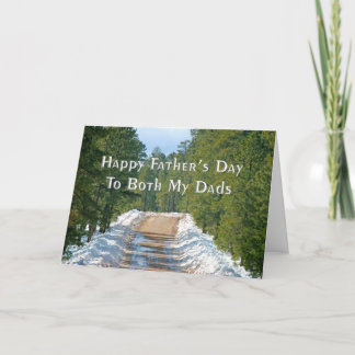 Father's Day Card To Both My Dads