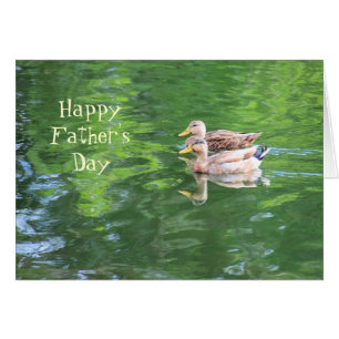 Father's Day Card with Ducks