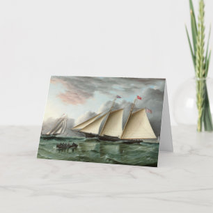 Father's Day Card with Schooner