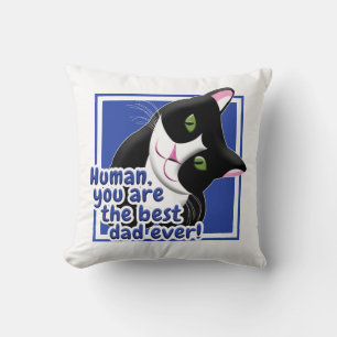 Father's Day Cat Cushion