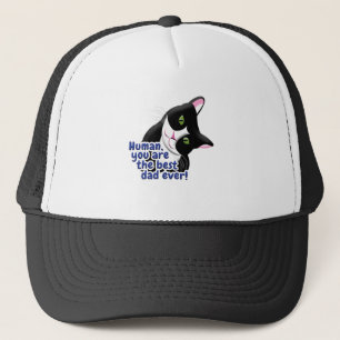 Father's Day Cat Trucker Hat