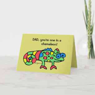 Father's Day Chameleon Card