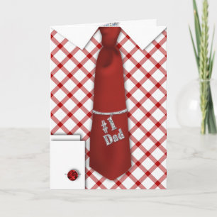 Father's Day - Class Act - Tie Card