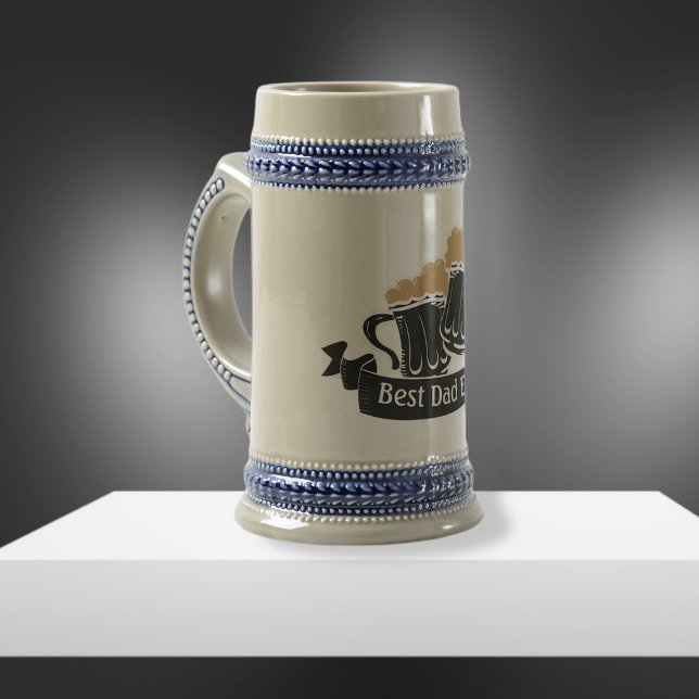 Father's Day Clinking Beer Mugs Stein (Creator Uploaded)
