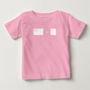 Father's Day Copy & Paste Duo Design Baby T-Shirt