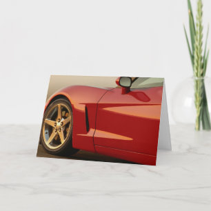 Father's Day Corvette Card