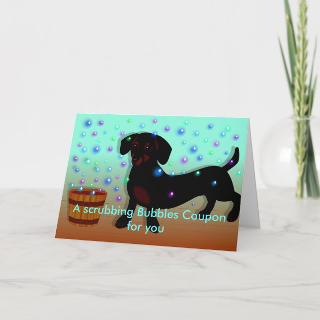 Father's Day Coupon card (Front)