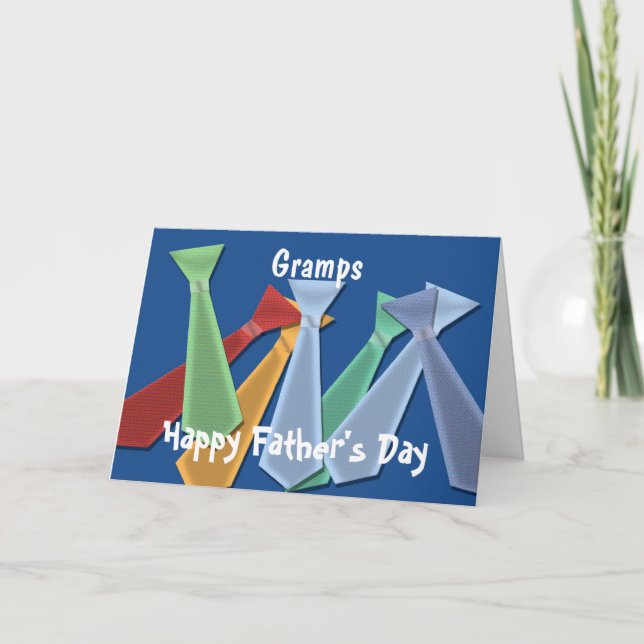 Father's Day customisable Card (Front)