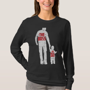 Father's Day Cute Dad & Son Matching Family Best D T-Shirt