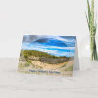 FATHER'S DAY - DAD - BEACH/OCEAN/DUNES SCENE