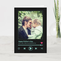 Father's Day Dad Custom Photo Cool Music Player