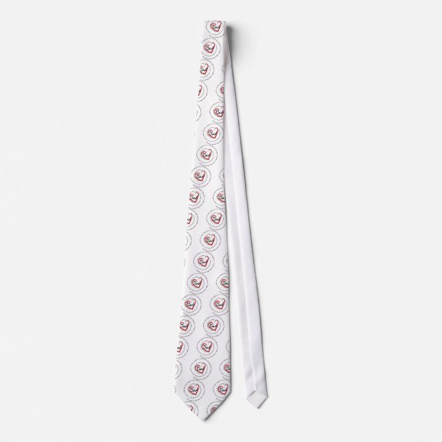 Father's Day Dad Heart Tie (Front)
