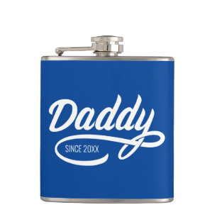 Father's Day - Daddy Since… Hip Flask
